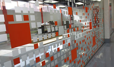 Window Frosting, Vinyl Eched Crystal & Glass Manifestation